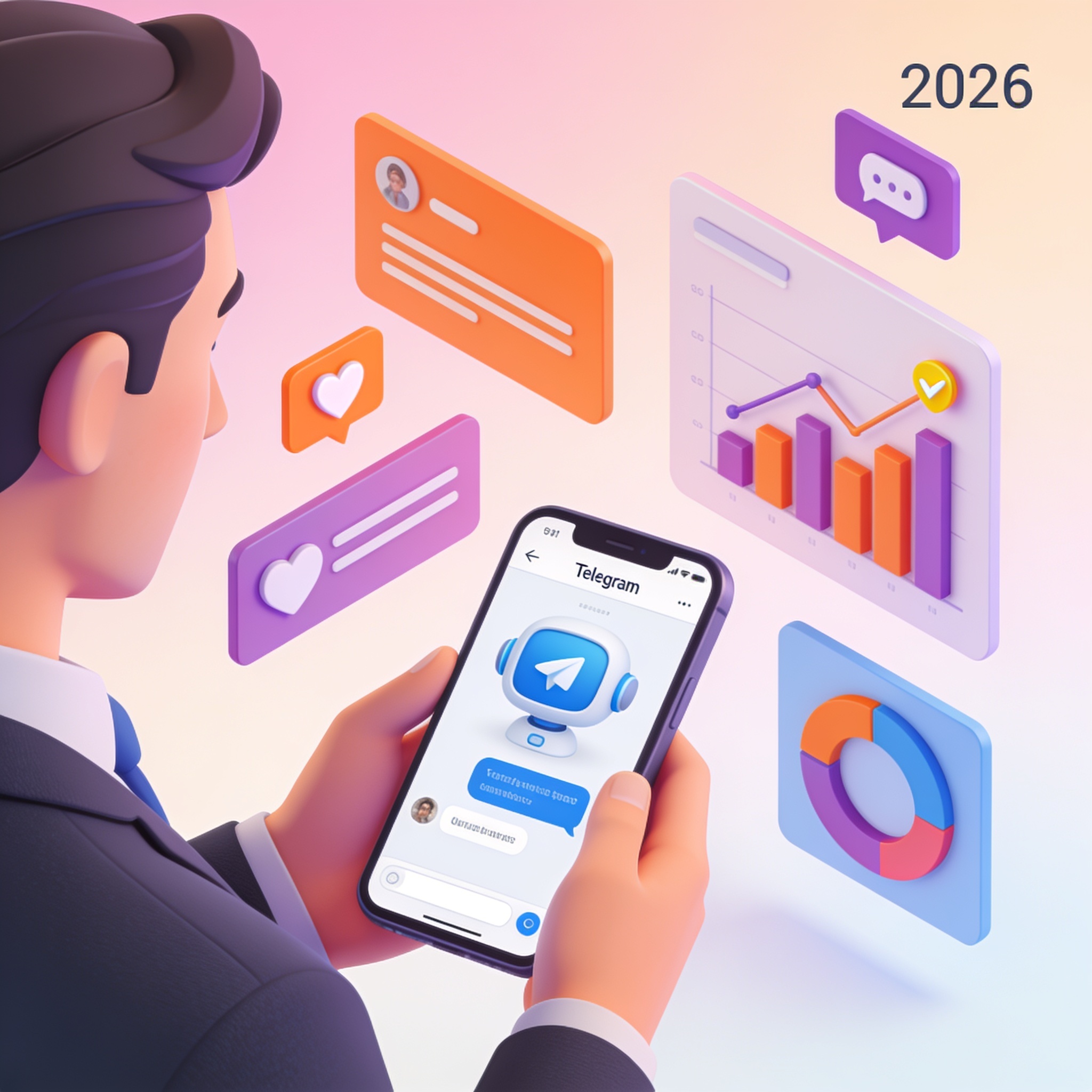 Чат-бот для бизнеса в Telegram: задачи, которые он закрывает в 2026