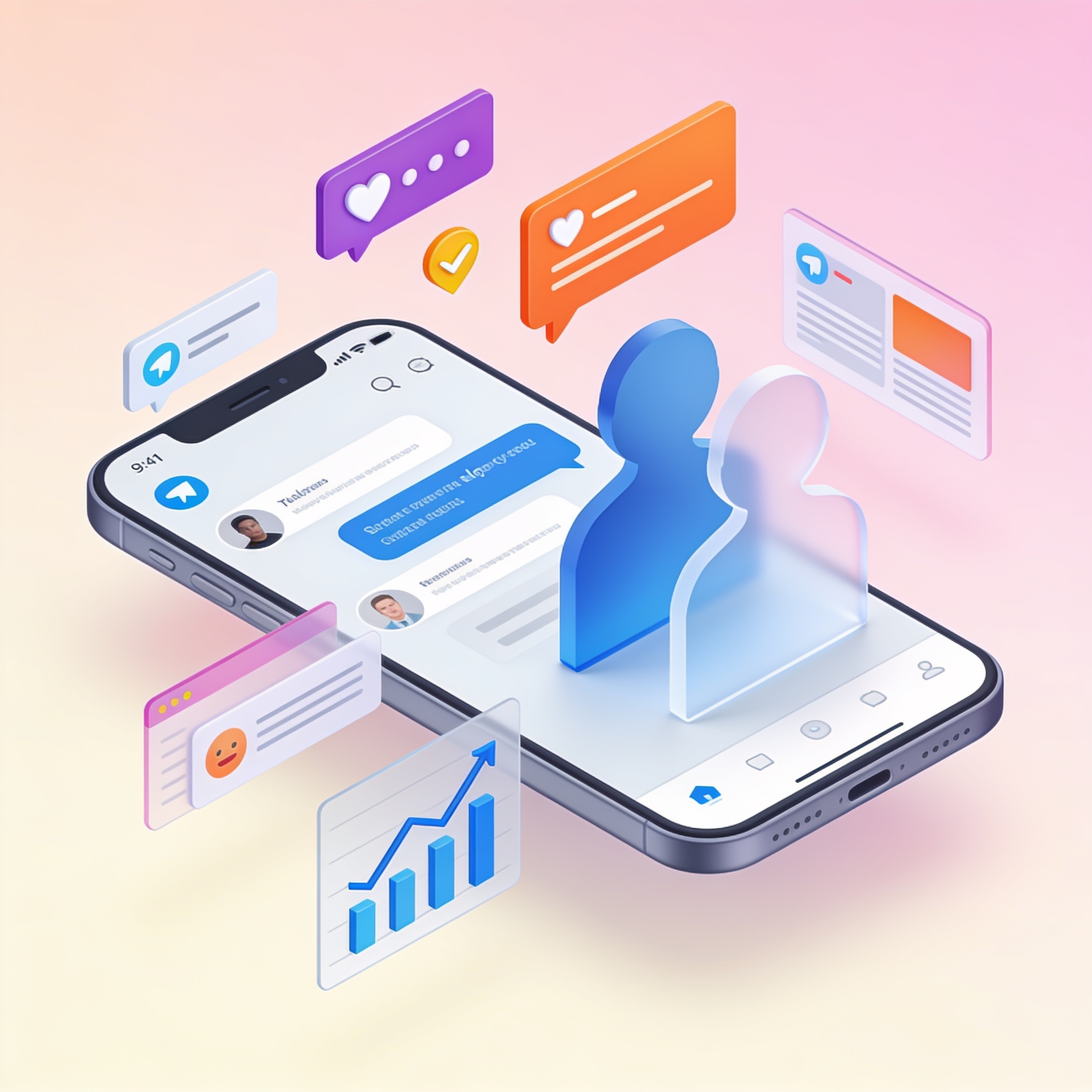 Автоматические боты для роста подписчиков в Telegram: механика, цены, риски