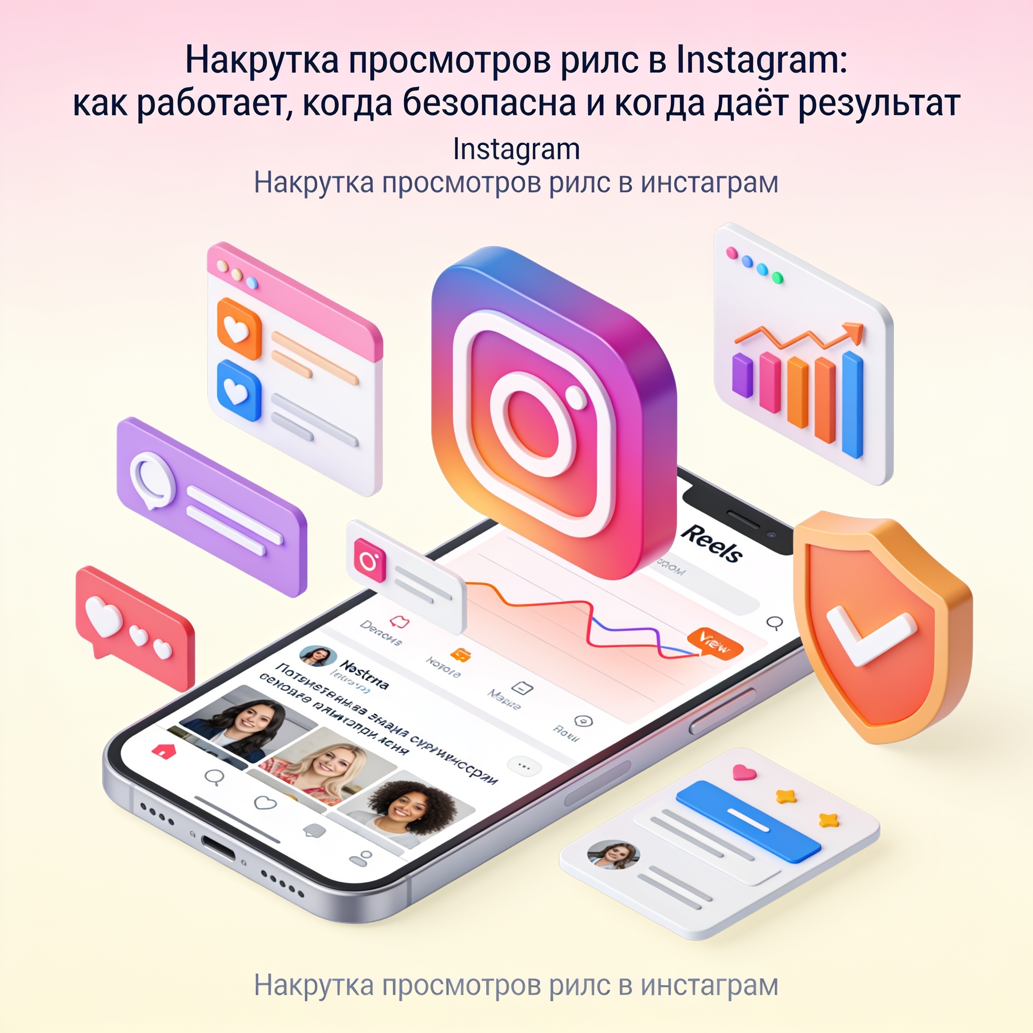 Накрутка просмотров рилс в Instagram: как работает, когда безопасна и когда даёт результат