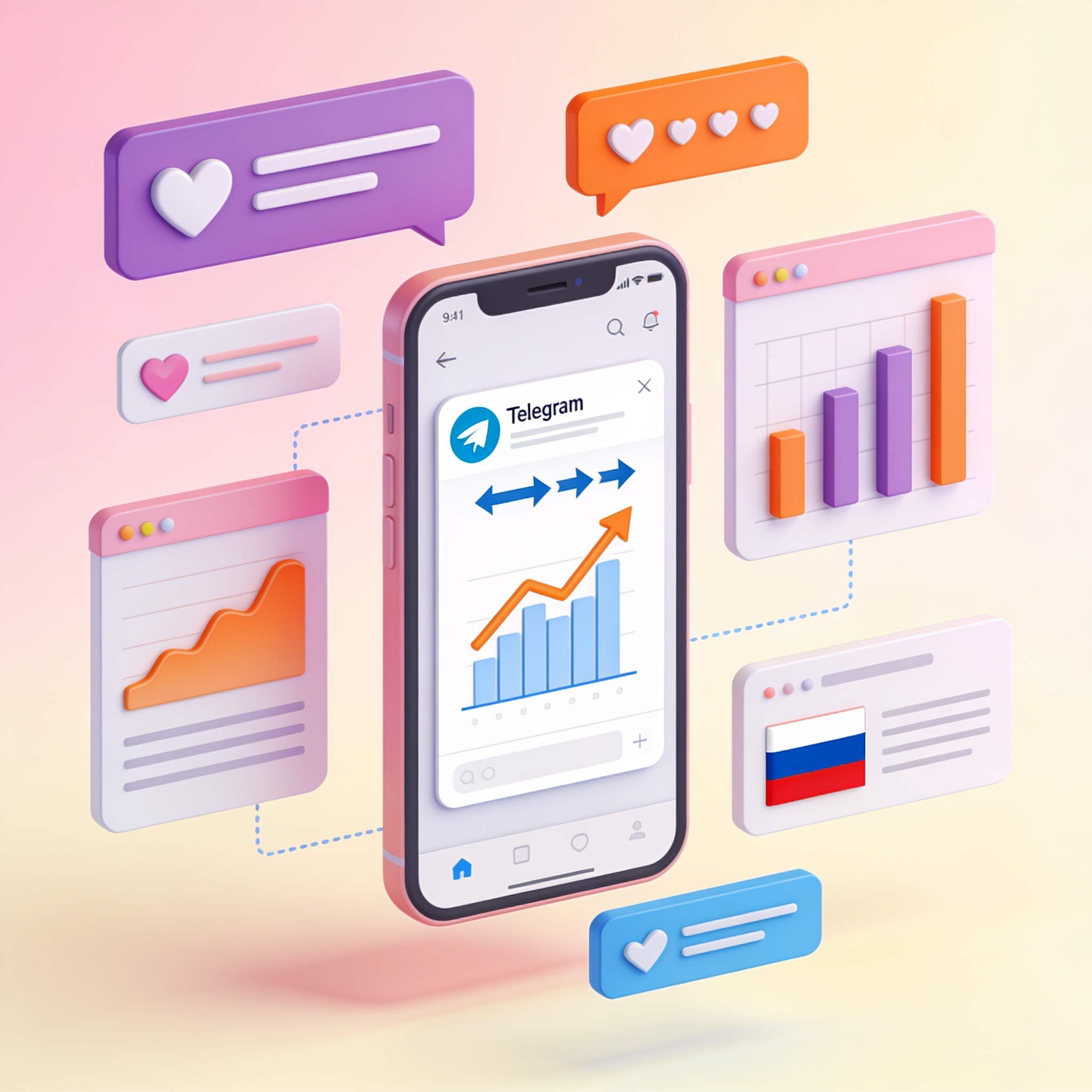 Как продвигать Telegram: практический разбор по услуге Репосты