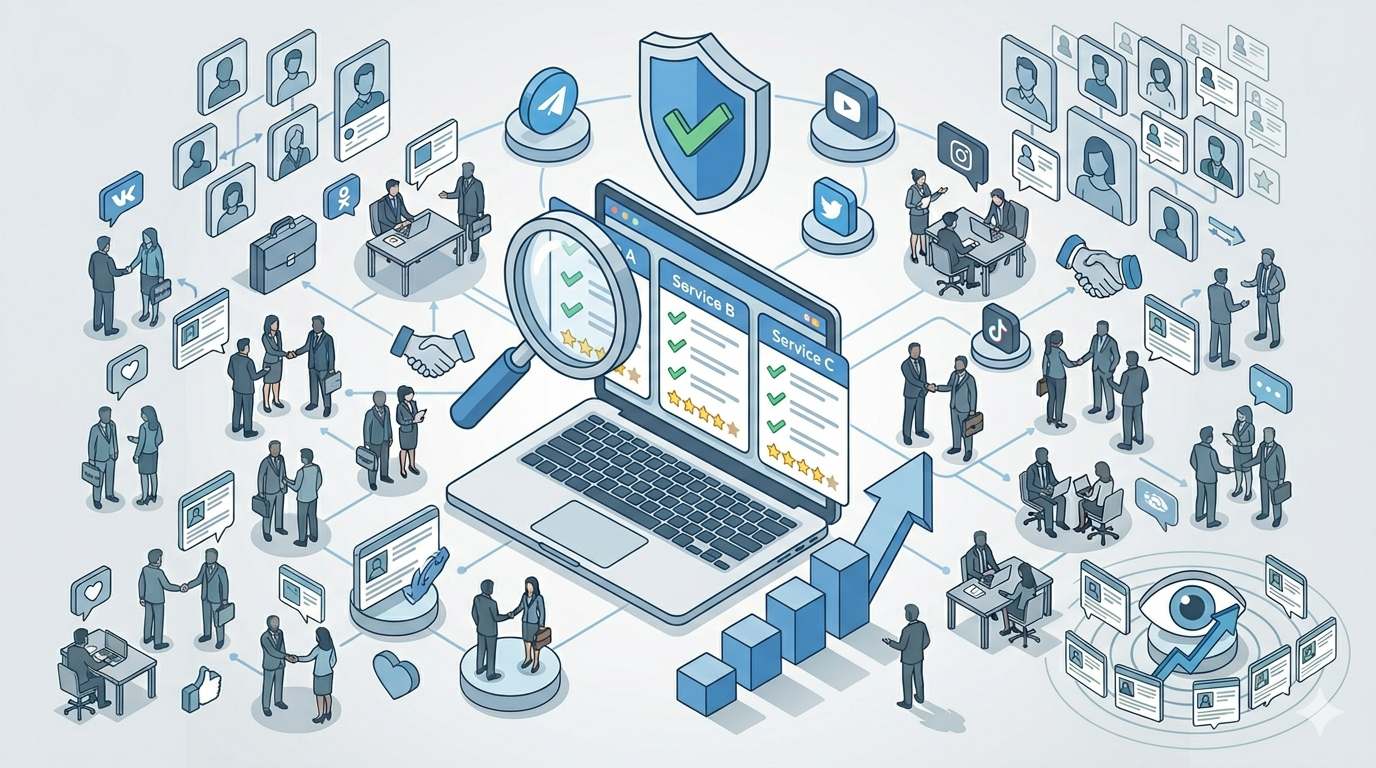 Как выбрать SMM-сервис для накрутки: на что обратить внимание